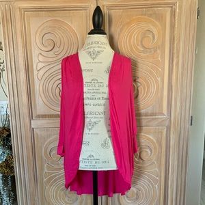 All For Color Pink Lightweight Kimono. Size small